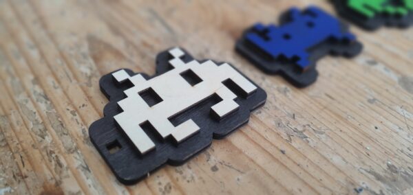 Space Invaders 6stuks - Afbeelding 5